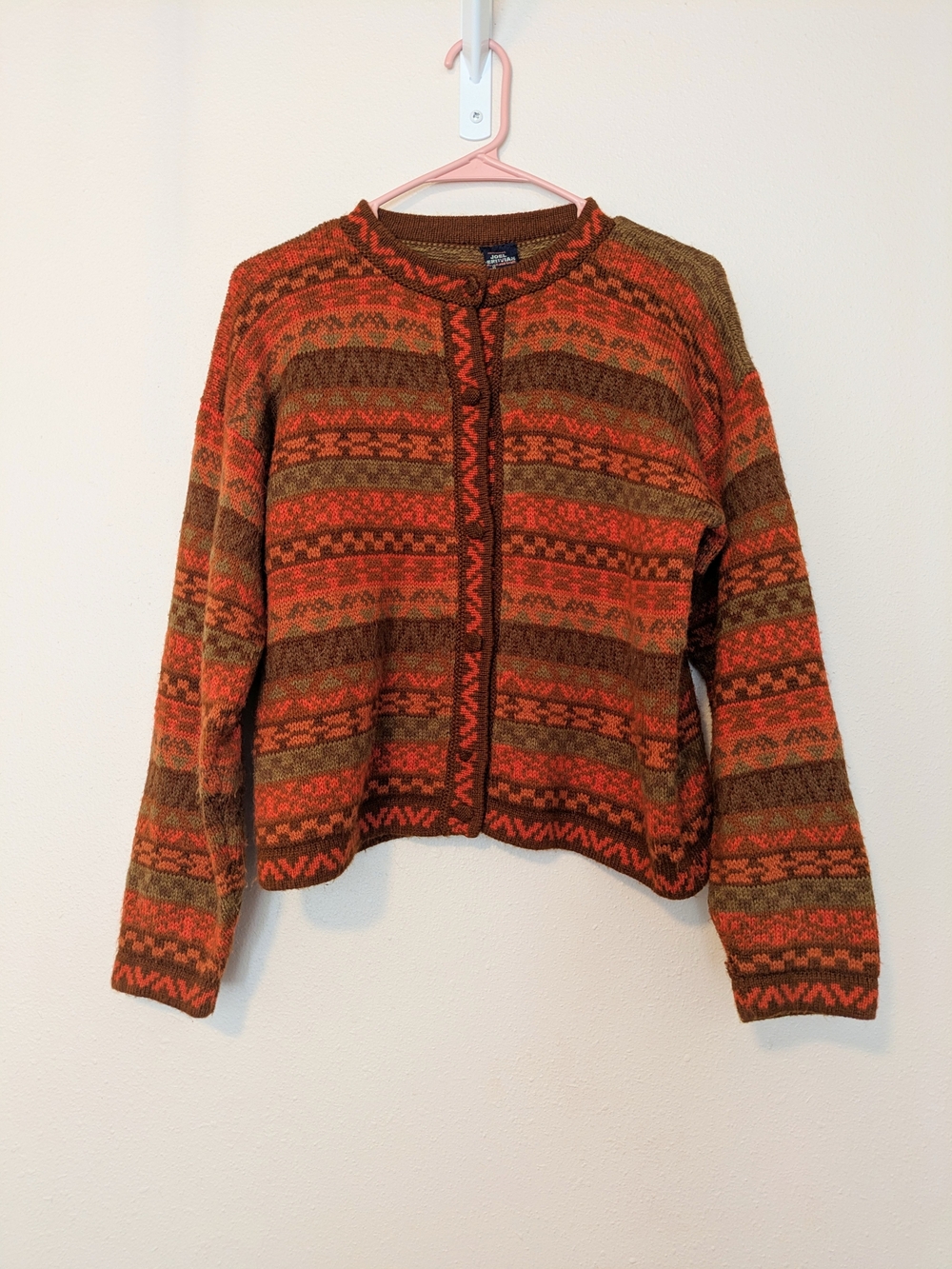 100% Pure Alpaca Fall Cardigan